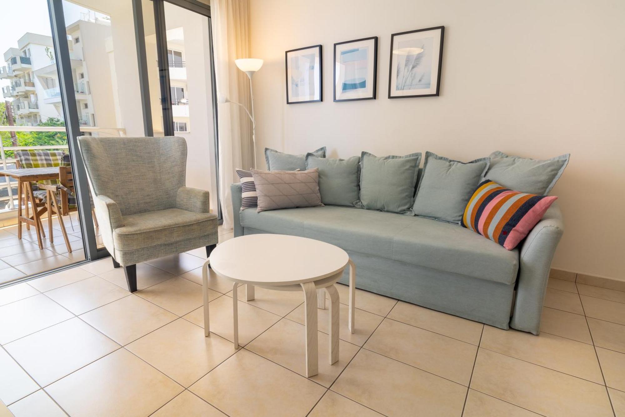 Апартаменты Blue Dawn Center Flat Ларнака Экстерьер фото